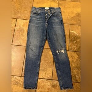 Agolde Nico High Rise Slim denim jeans